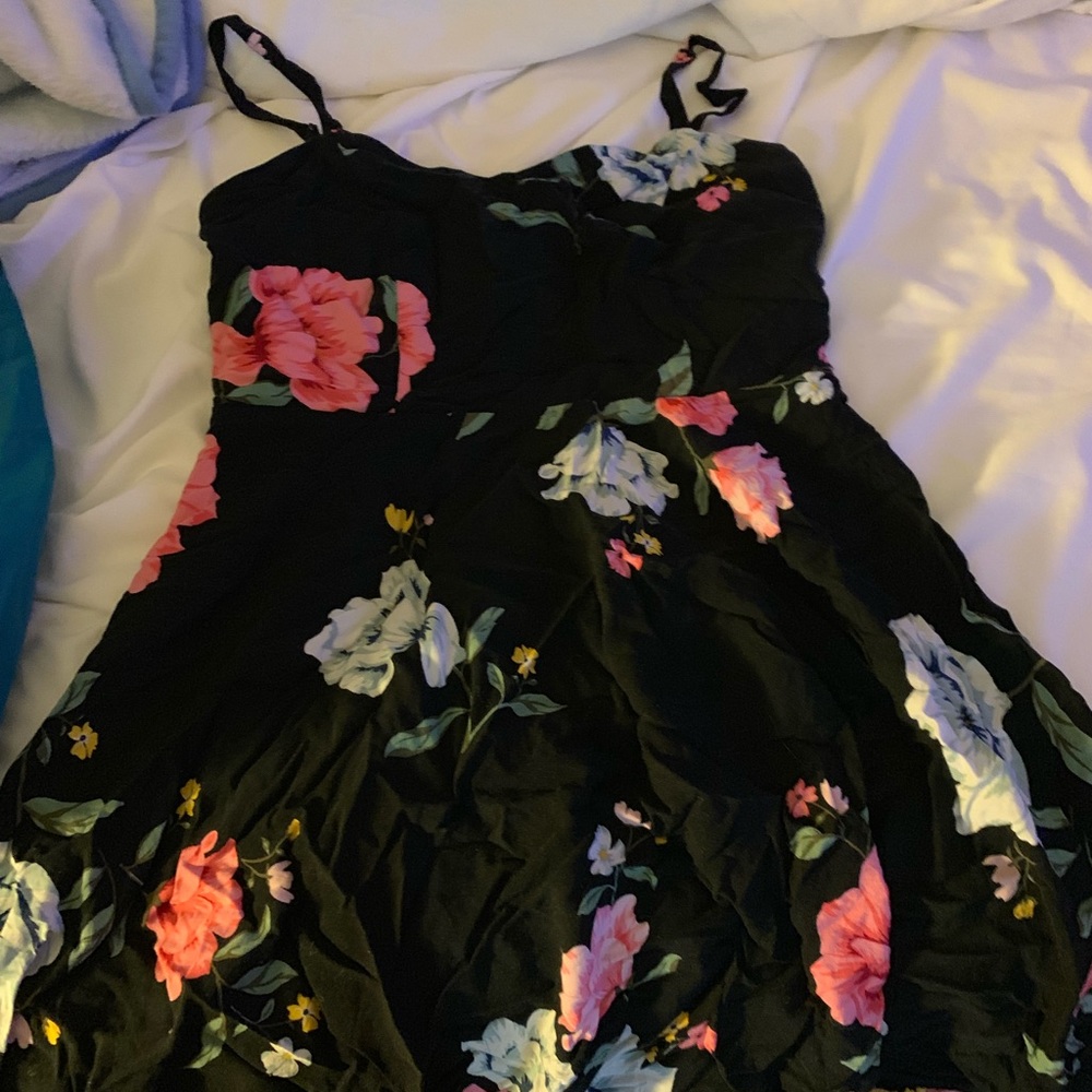 Black summer dress